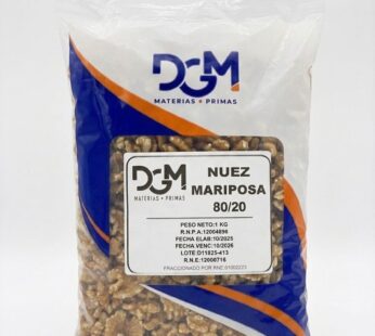 Nuez Mariposa extra light bolsa x 1 kg