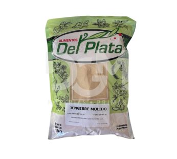 Jengibre Molido Alim. del Plata Bolsa x 1 kg.