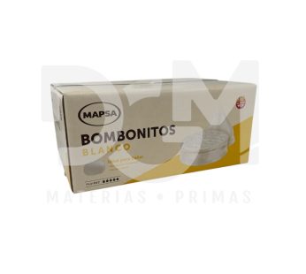 Baño Alfajor. Blanco Bombonitos Mapsa Caja 3 x 1 kg