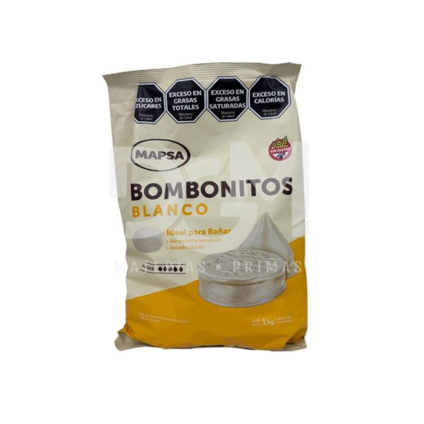 Baño Blanco Alfajor. Bombonitos Mapsa Bolsa X 1 Kg