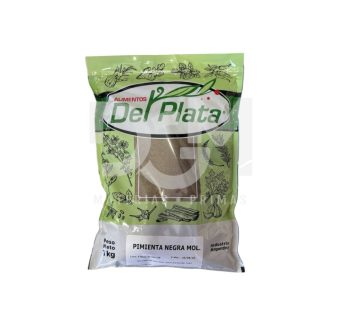 Pimienta Negra Molida Alim. Del Plata Bolsa X 1 Kg