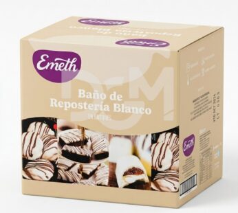 Baño Blanco En Botones 4035 Emeth Caja 5 X 1 Kg