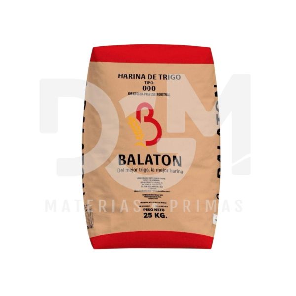 Harina De Trigo 000 Balaton Bolsa X 25 Kgs