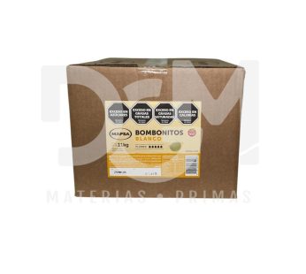 Baño Blanco Alfajor. Bombonitos Mapsa Caja X 11 Kg