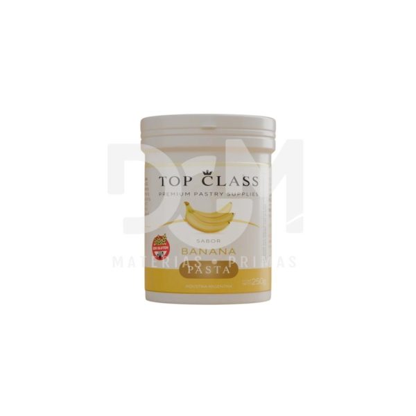 Pasta Banana Sin Tacc Top Class Pote X 250 Grs