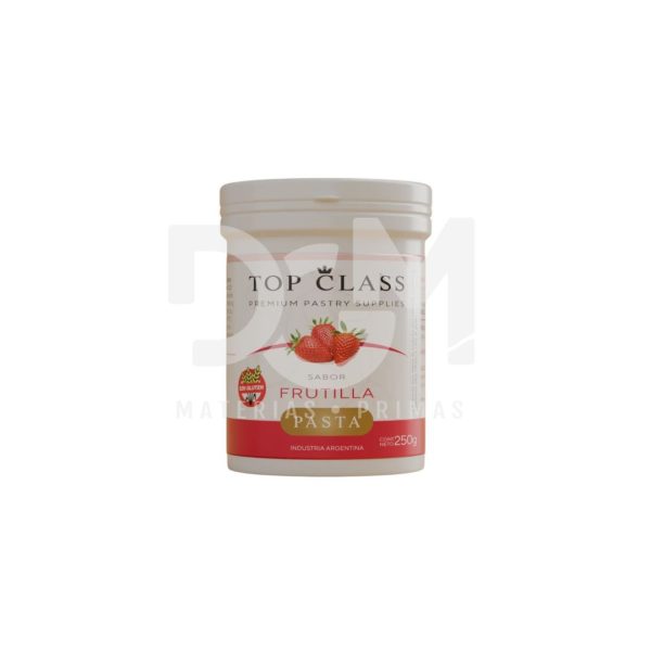 Pasta De Frutilla Sin Tacc Top Class Pote X 250 Grs
