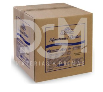 Manteca La Paulina Caja X 25 Kgs.