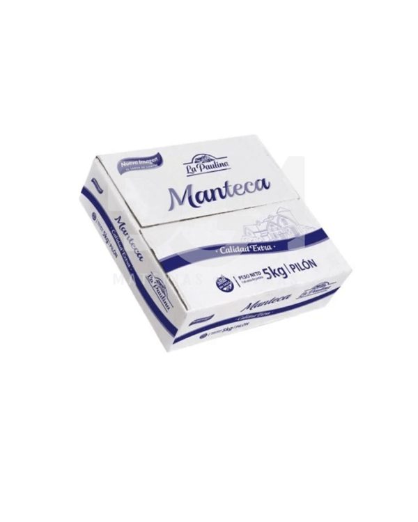Manteca La Paulina Pilon X 5 Kg
