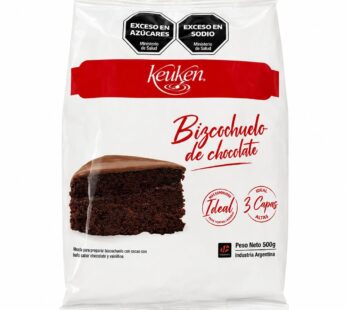 Mix Bizcochuelo De Chocolate Keuken Bolsa X 500 Grs
