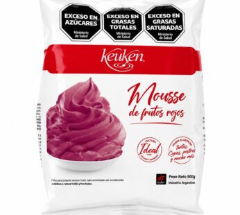 Mousse De Frutos Rojos Polvo Keuken Bolsa X 500 Grs
